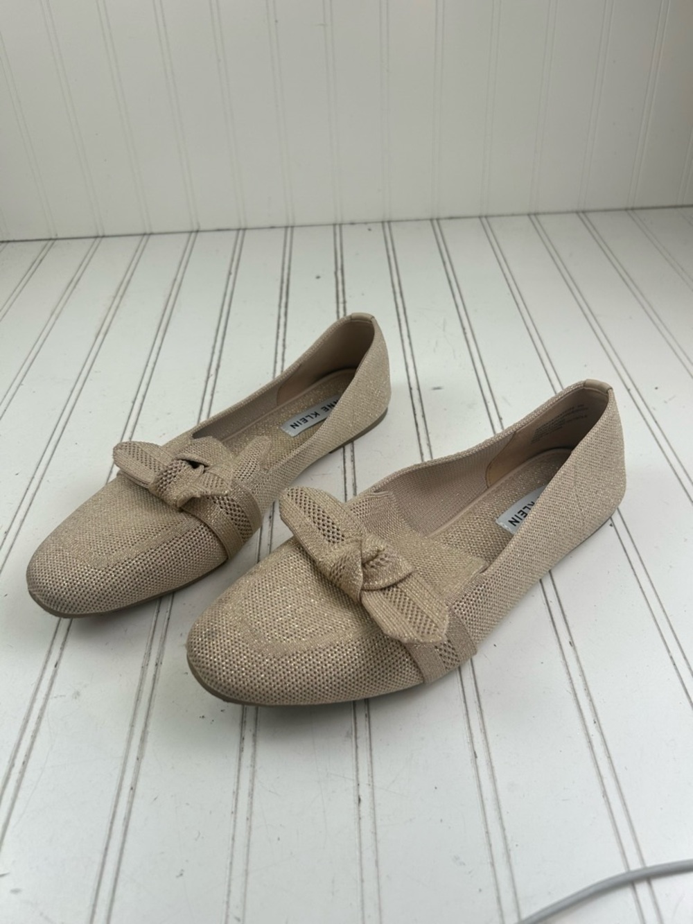 Anne Klein Teryn Bow Knit Slip-On Work Dress Loafer Flats Women’s Size 9M $60 - Picture 5 of 11